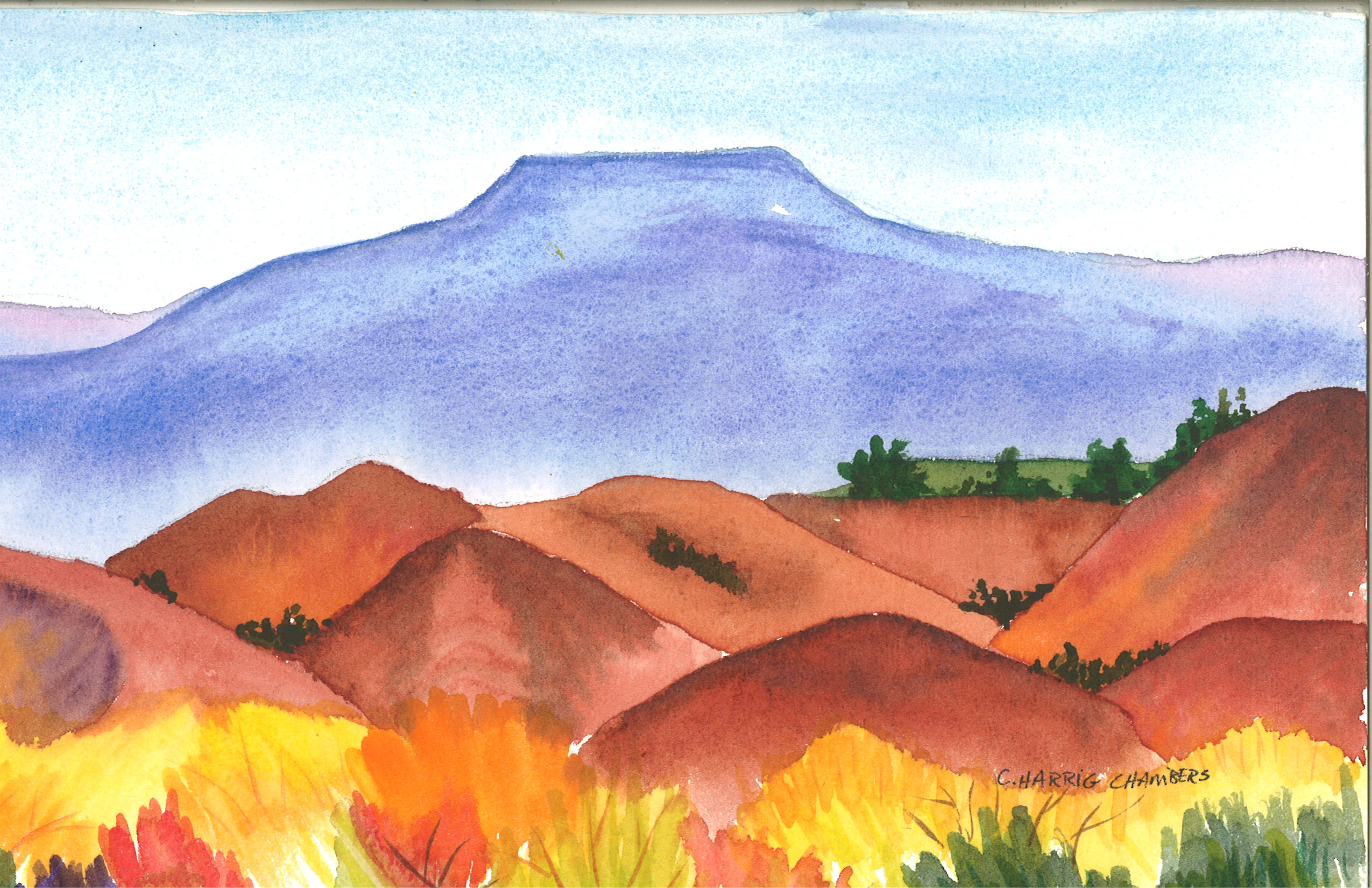 Ghost Ranch Scenery